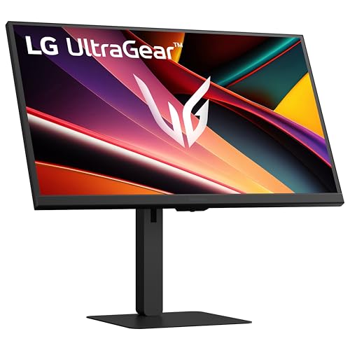 LG 27G640A-B 27-inch Ultragear QHD (2560 x 1440) IPS Gaming Monitor, 300Hz, 1ms, NVIDIA G-Sync, AMD FreeSync Premium, VESA DisplayHDR 400, HDMI 2.1, USB Type-C, Tilt/Height/Swivel/Pivot Stand, Black
