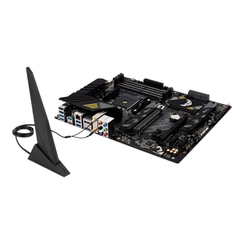ASUS TUF Gaming B550-PLUS WiFi II AMD AM4 (3rd Gen Ryzen™) ATX Gaming Motherboard (PCIe 4.0, WiFi 6, 2.5Gb LAN, BIOS Flashback, USB 3.2 Gen 2, Addressable Gen 2 RGB Header and Aura Sync)