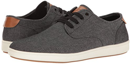 Steve Madden Men's Fenta Fashion Sneaker, Black Fabric, 10 M