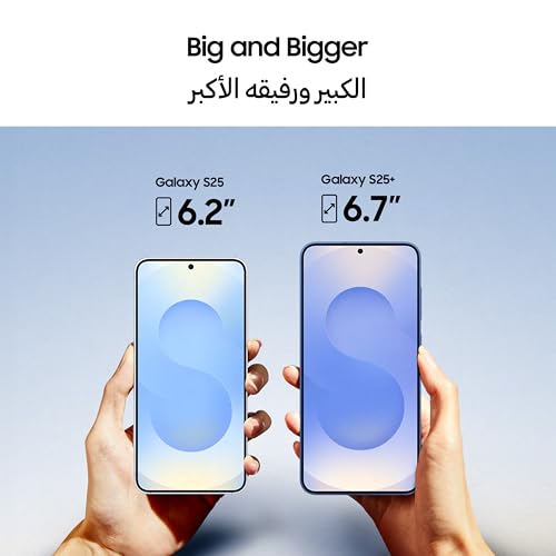 Samsung Galaxy S25 5G SM-S931B/DS 256GB 12GB Dual SIM Factory Unlocked GSM Smartphone, 6.2" 120Hz AMOLED Display, 50MP Cameras - International Version (Navy)