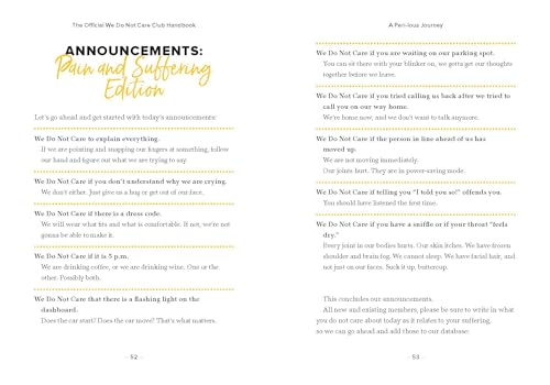 The Official We Do Not Care Club Handbook: A Hot-Mess Guide for Women in Perimenopause, Menopause, and Beyond Who Are Over It