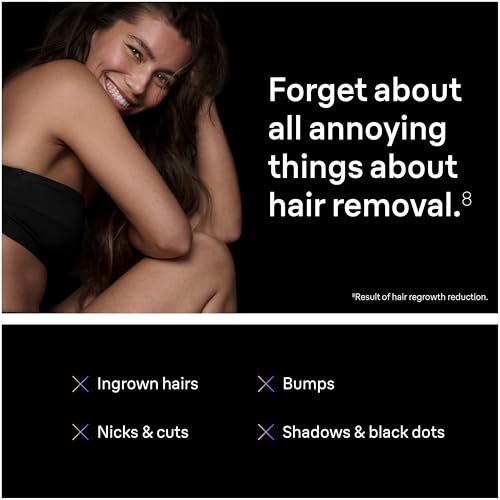Braun Smart IPL, Skin i·Expert Pro 7: at Home Laser Hair Removal for Women and Men, Permanent Visible Hair Reduction, with Free App, Vanity Case, Venus Razor, 2 Smart Heads, Facial Trimmer, IPL7219