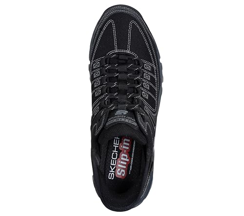 Skechers Men's Summits at Hands Free Slip-in Sneaker,Black/Charcoal,10.5W