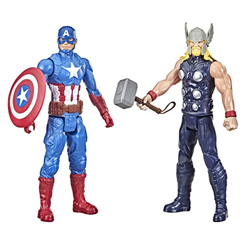Marvel Titan Hero Series Action Figure Multipack, 6 Action Figures, 12-Inch Toys, Inspired By Marvel Comics, For Kids Ages 4 And Up (Amazon Exclusive)