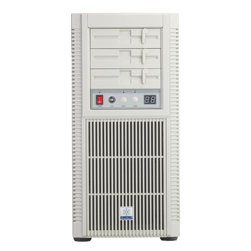 Silverstone Technology FLP02W Retro-Inspired Tower Chassis with high-Performance Cooling and Expansion Support, SST-FLP02W