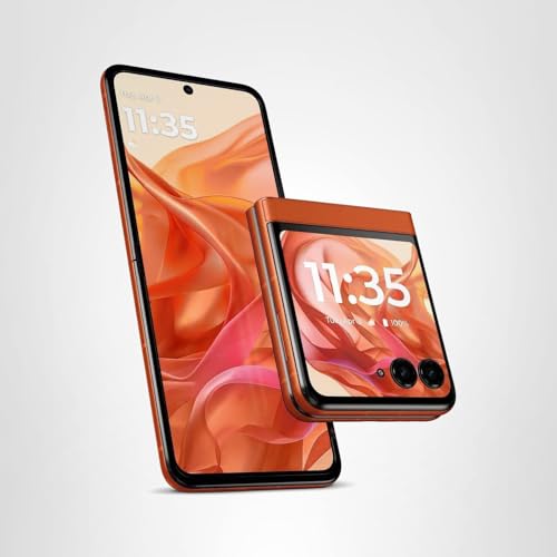 Motorola razr | 2024 | Unlocked | Made for US 8/256GB | 50MP Camera | Spritz Orange