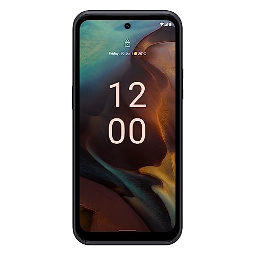 Nokia XR21 5G | Android 12 | Unlocked Rugged Smartphone | Dual SIM | US Version | 6/128GB | 6.49-Inch Screen | 64MP Dual Camera | Midnight Black