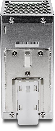 TRENDnet 240W Single Output Industrial DIN-Rail Power Supply, Extreme Operating Temp Range -25 to 70 °C(-13 to 158 °F) Built-in Active PFC, Passive Cooling, DIN-Rail Mount, Silver, TI-S24048