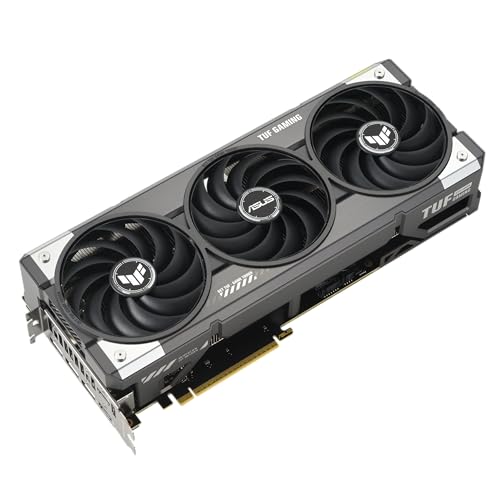 ASUS TUF GeForce RTX™ 5070 12GB GDDR7 OC Edition Graphics Card, NVIDIA, Desktop (PCIe® 5.0, HDMI®/DP 2.1, 3.125-Slot, Military-Grade Components, Protective PCB Coating, Axial-tech Fans)