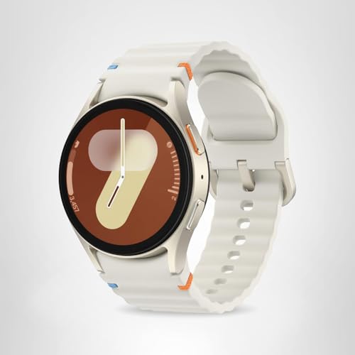 Samsung Galaxy Watch 7 40mm Bluetooth AI Smartwatch w/Energy Score, Wellness Tips, Heart Rate Tracking, Sleep Monitor, Fitness Tracker, 2024, Cream [US Version, 1Yr Manufacturer Warranty]