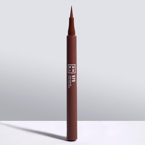 3INA The Color Pen Eyeliner - Waterproof Colorful Liquid Eyeliner Pencil for Bold Looks - Precise Felt Tip - 14 Hour Wear Eye Makeup - 575-0.034 oz