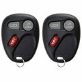 KeylessOption Key Fob Replacement for 1998 1999 2000 2001 2002 Chevrolet Chevy Silverado Suburban Tahoe GMC Yukon Sierra Oldsmobile Keyless Entry Remote Control, 3-Button 15732803-2 Pack