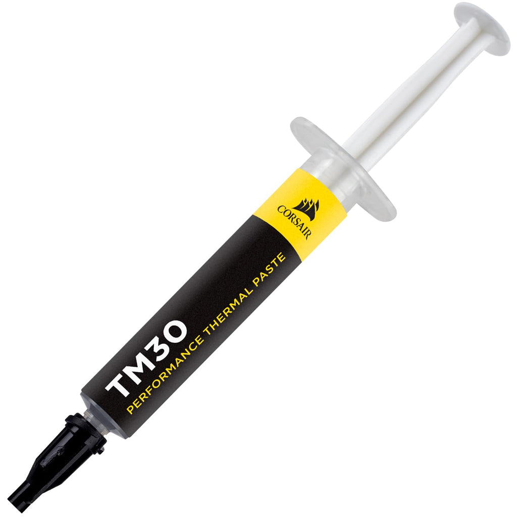 Corsair TM30 Performance Thermal Paste | Ultra-Low Thermal Impedance CPU/GPU | 3 Grams|w/applicator, Silver for Desktop