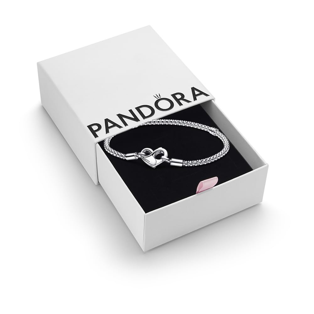 PANDORA Moments Studded Chain Bracelet
