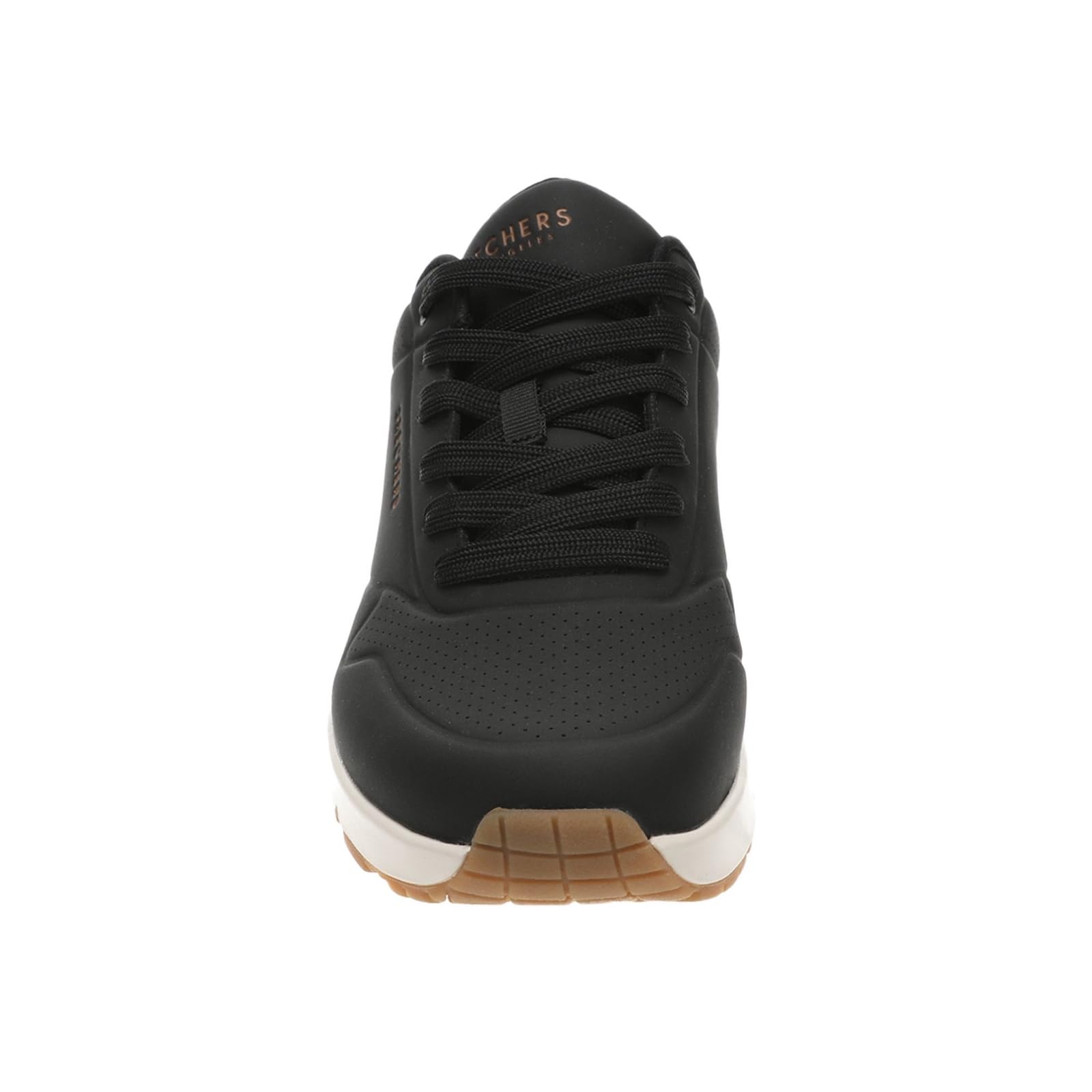 Skechers Men's UNO-Suited ON AIR Sneaker, Black, 6.5