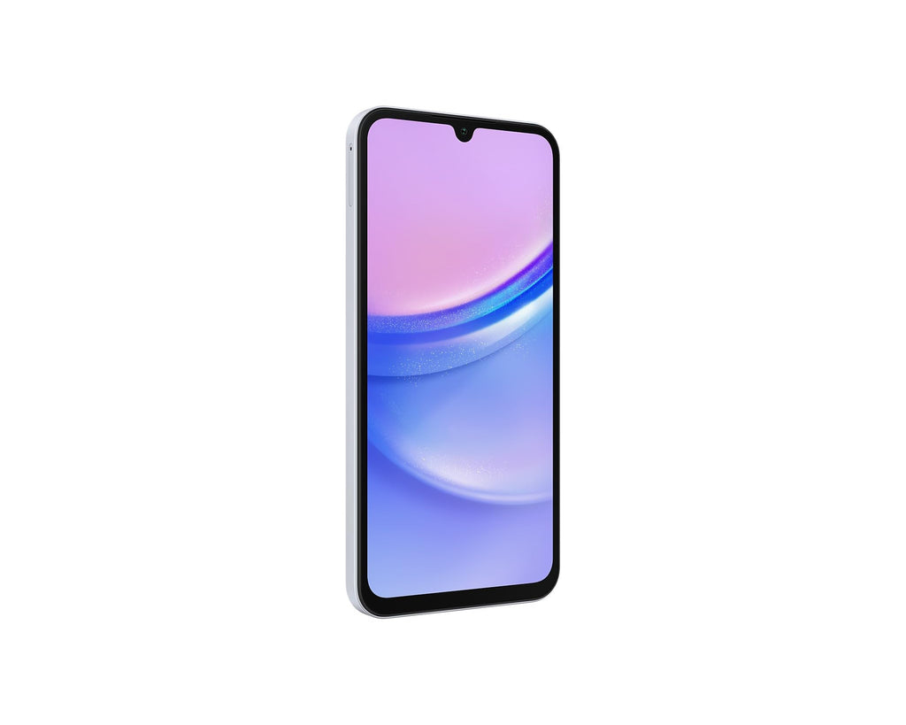 Samsung Galaxy A15 (SM-155M/DSN), 128GB 6GB RAM, Dual SIM, Factory Unlocked GSM, International Version (Wall Charger Bundle) (Light Blue)