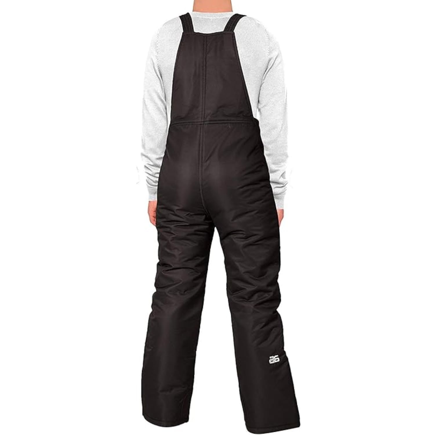 Arctix Kids Insulated Snow Bib Overalls, Black, Medium