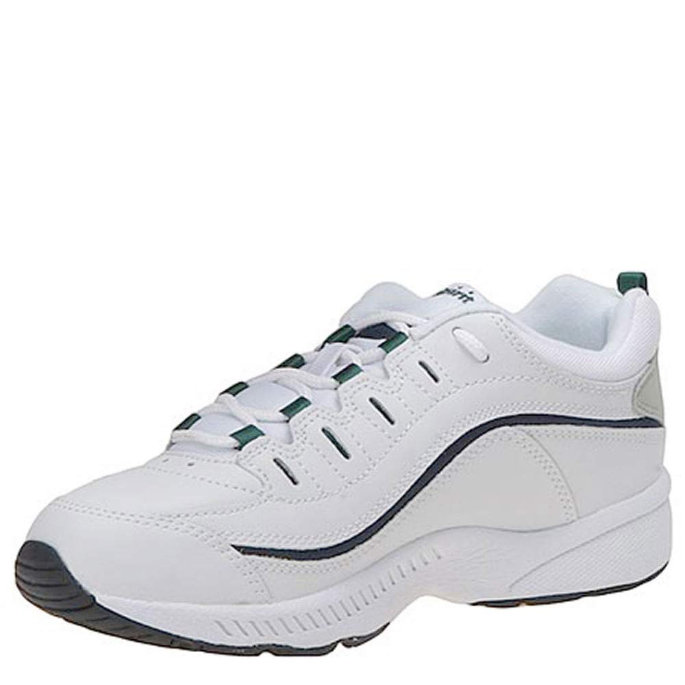 Easy Spirit Womens Romy Sneaker, White Multi, 8 Wide US