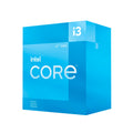 Intel® Core™ 12th Gen i3-12100F desktop processor, featuring PCIe Gen 5.0 & 4.0 support, DDR5 and DDR4 support. Discrete graphics required.