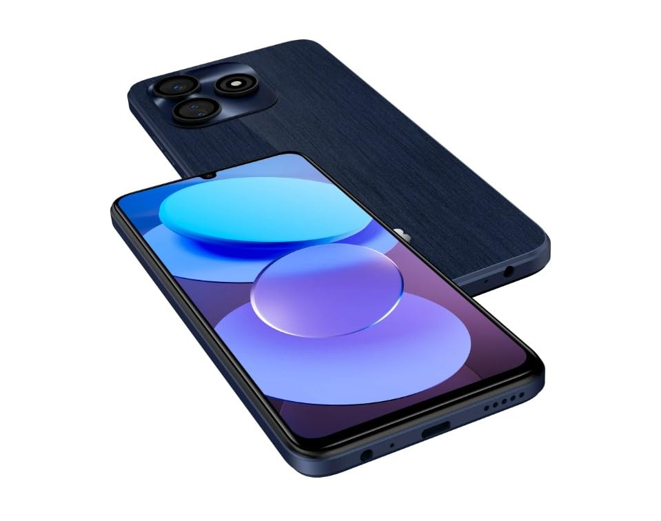 BLU G64L | 2025 | Unlocked | 6.8” HD+ Infinity Display | 64/4GB | Triple 13MP Camera | US Version | US Warranty | Blue