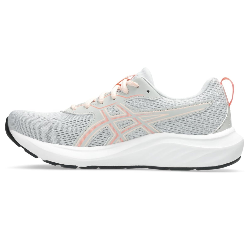 ASICS Women's Gel-Contend 9 Running Shoes, 8, Glacier Grey/Pearl Pink