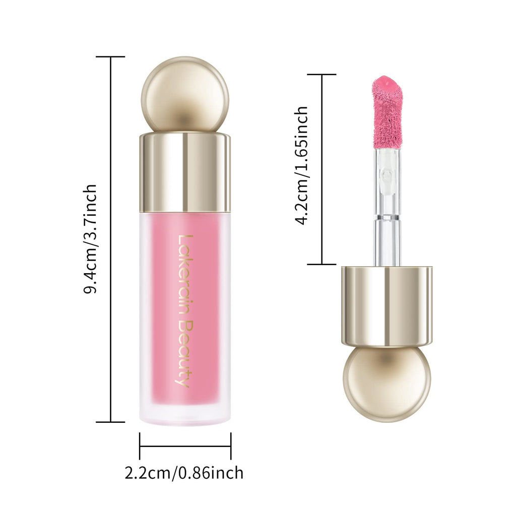 KYDA Liquid Blush, Matte Tinted for Cheeks, Lasting Dewy Cheek, Soft Creamy Blush, Blendable Lightweight, Buildable Matte Coverage, Cool Pink
