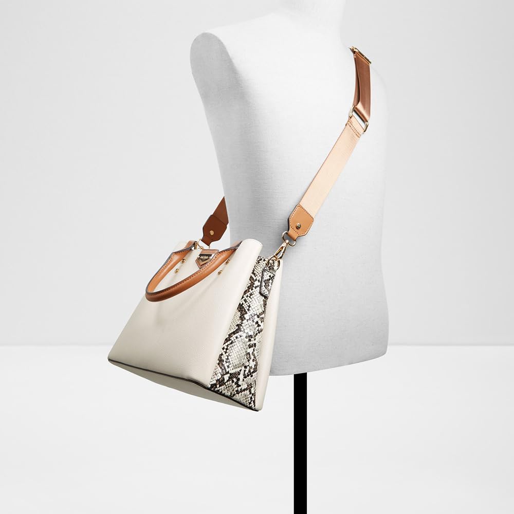 Aldo Women's Caraever Satchel, Cognac