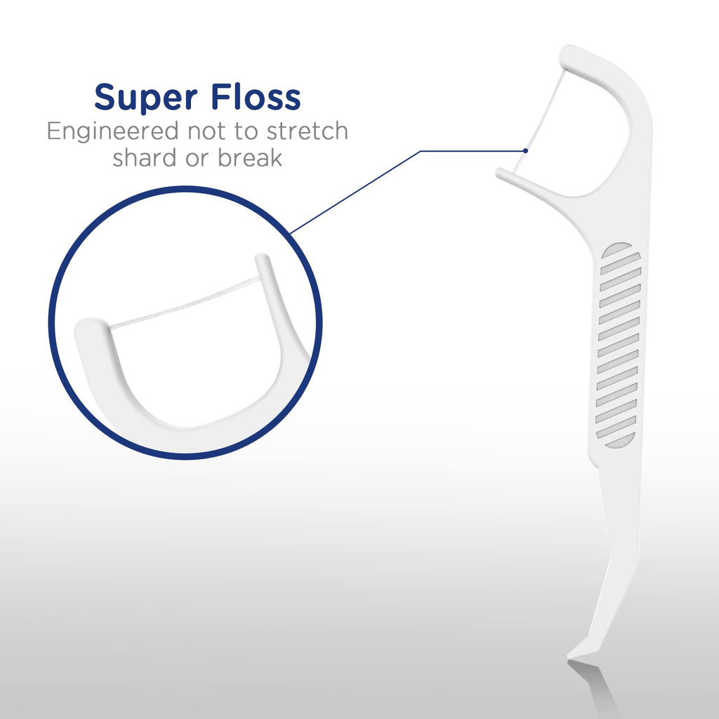 Fremouth Upgraded Orthodontic Flossers for Braces - Ortho Dental Floss Picks, 50 Count (Pack of 2)