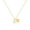 SELSHELetter Necklace for Women,Dainty Gold Initial Necklace 14K Gold Plated Cute Heart Initial Necklaces for Women Trendy Personalized Name Necklace Non Tarnish Gold Pendant Necklace Gold Jewelry