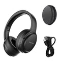 MZYDM Bluetooth Headphones Over Ear, 40 Hours Playtime Wireless Headphones with Microphone,5.3 Bluetooth, HiFi Stereo Foldable Lightweight Headset, for Travel Work Cellphone(Black)
