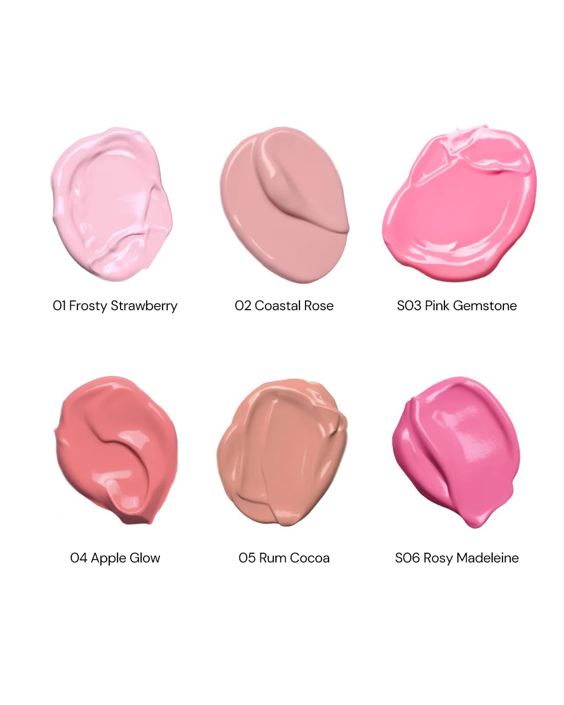 Flower Knows Strawberry Cupid All Day Glow Liquid Blush,Sweat & Water-Resistant Dewy Blush for Cheeks,Blendableand Hydrating Baby Pink Face Makeup for Women & Girls,0.25 Fl Oz(01 Frosty Strawberry)