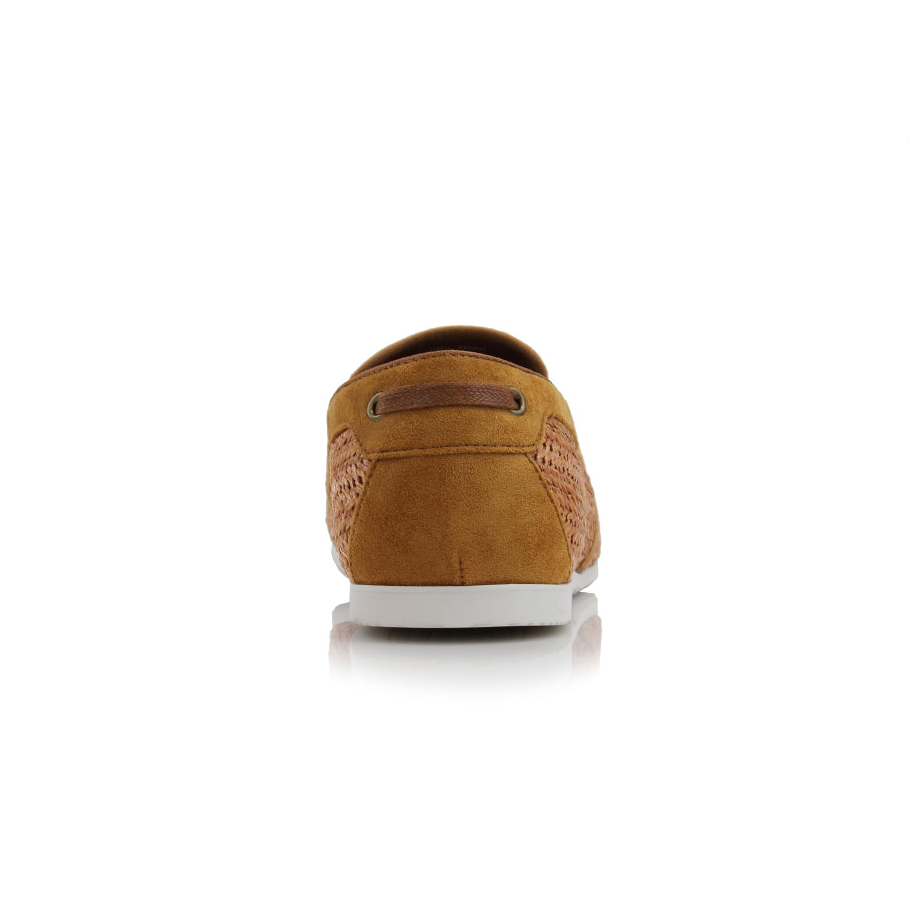 Ferro Aldo Men's Jiro Woven Slip-On Loafers | Lightweight Casual Espadrille Style Sneaker | MFA19676 | in Tatami Brown, Size 9