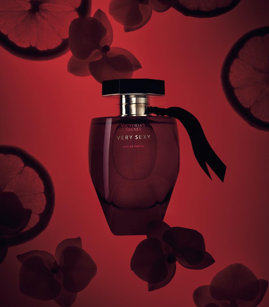 Victoria's Secret Very Sexy Eau de Parfum, Notes of Vanilla Orchid, Sun-Drenched Clementine and Wild Blackberry, Perfumes for Women, 1.7 oz