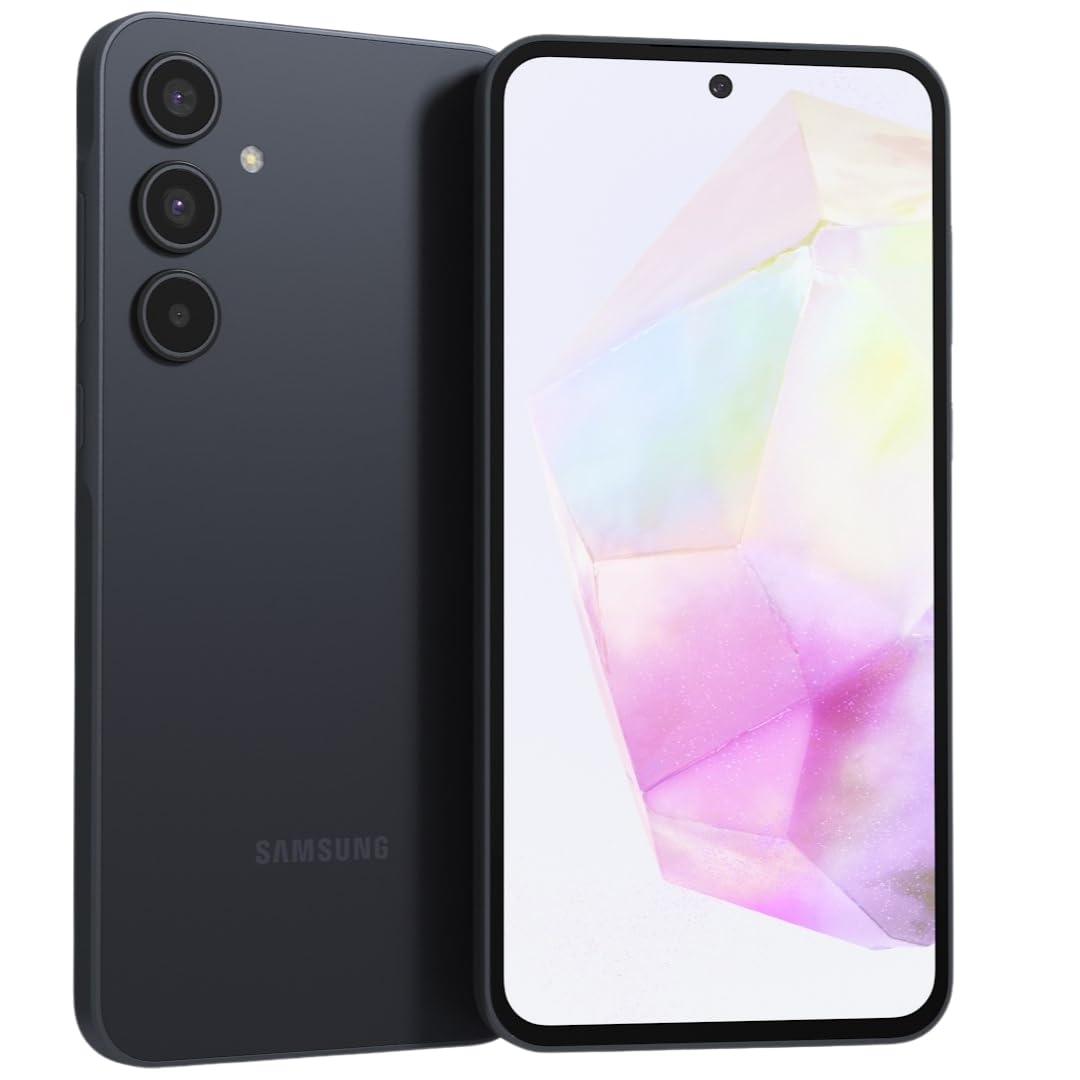 Samsung Galaxy A35 5G A356E 256GB Dual-SIM GSM Unlocked Android Smartphone (Latin Variant/US Compatible LTE) - Awesome Navy