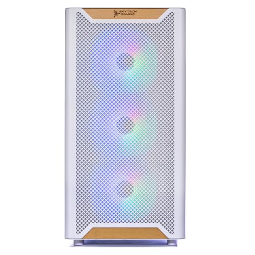Skytech Gaming Chronos 3 Desktop PC, Intel i7 14700F 2.1 GHz (5.3GHz Turbo), NVIDIA RTX 5060 Ti 16GB, 1TB NVMe SSD, 16GB DDR5 RAM 5200, 850W Gold ATX 3 PSU, 360mm ARGB AIO, Wi-Fi, Win 11