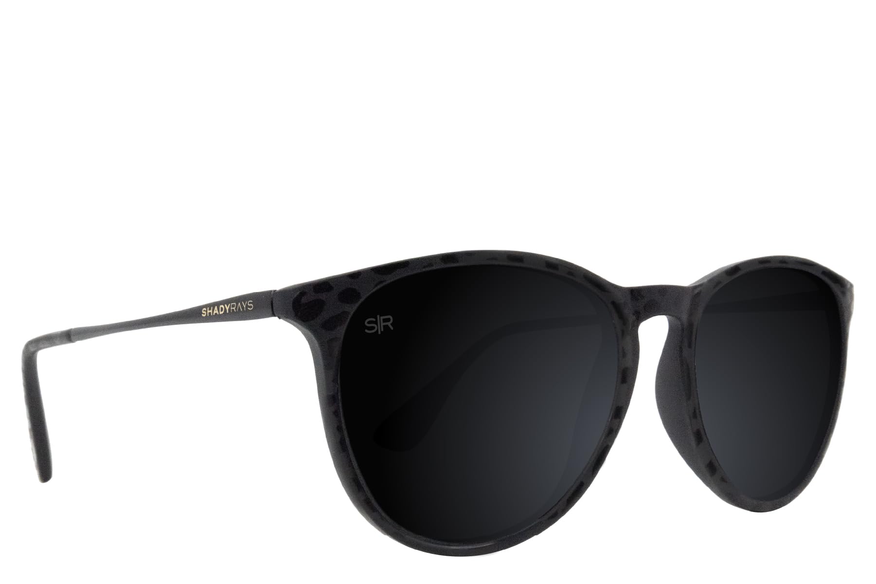 shadyrays Allure - Black Leopard/Smoke Lens, Standard Fit