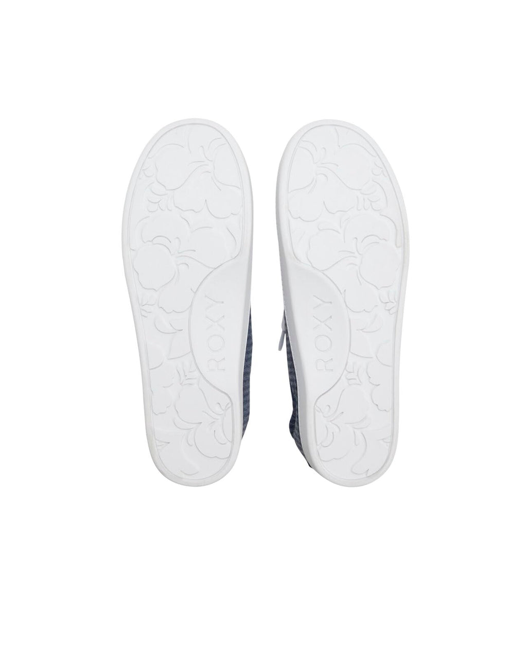 Roxy Women's Bayshore Canvas Slip-on Sneaker, Light/Pastel Blue, 8.5