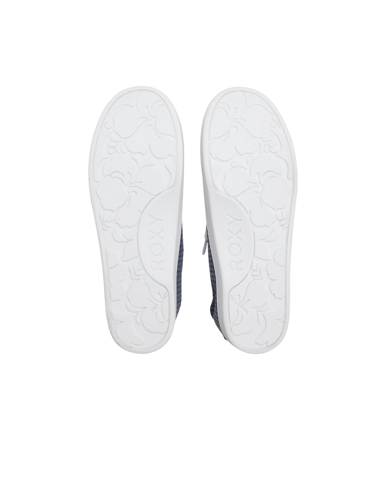 Roxy Women's Bayshore Canvas Slip-on Sneaker, Light/Pastel Blue, 8.5