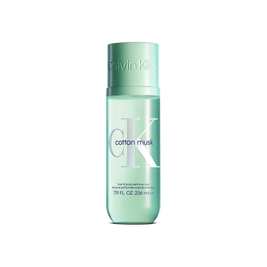 Calvin Klein Cotton Musk Hair & Body Mist – Floral Unisex Perfume – With Notes of White Solar Flowers, Oakmoss, & Musk