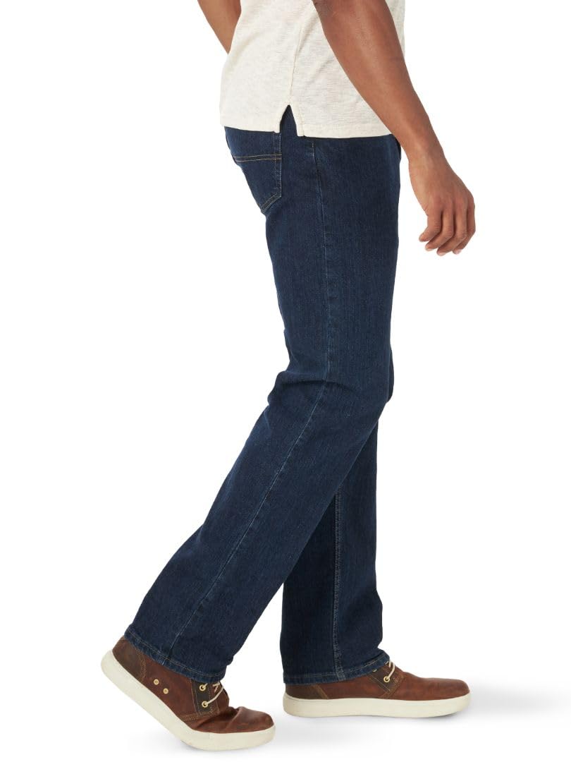Regular Fit Comfort Flex Waist Jean, Dark Indigo, 42W x 29L