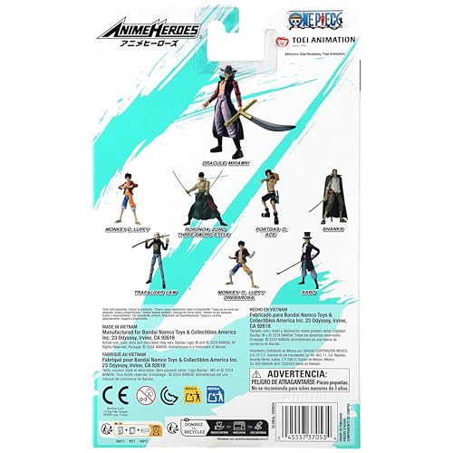 ANIME HEROES - One Piece - Dracule Mihawk Action Figure