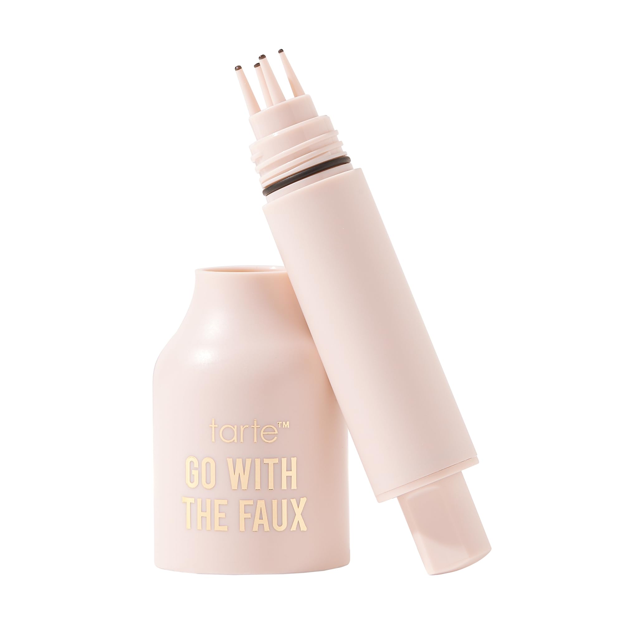 tarte go with the faux freckle stamp – Natural-Looking Freckle Pen for Sun-Kissed Buildable Makeup, Perfect for Travel, Vegan & Cruelty-Free, Full-Size, Deep