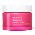ELEMIS Superfood Midnight Facial - Lightweight Overnight Facial Cream, Prebiotic-Infused Hydrating Gel, Vitamin C Camu Camu Moisturizer, Omega Rich Night Cream - 50ml