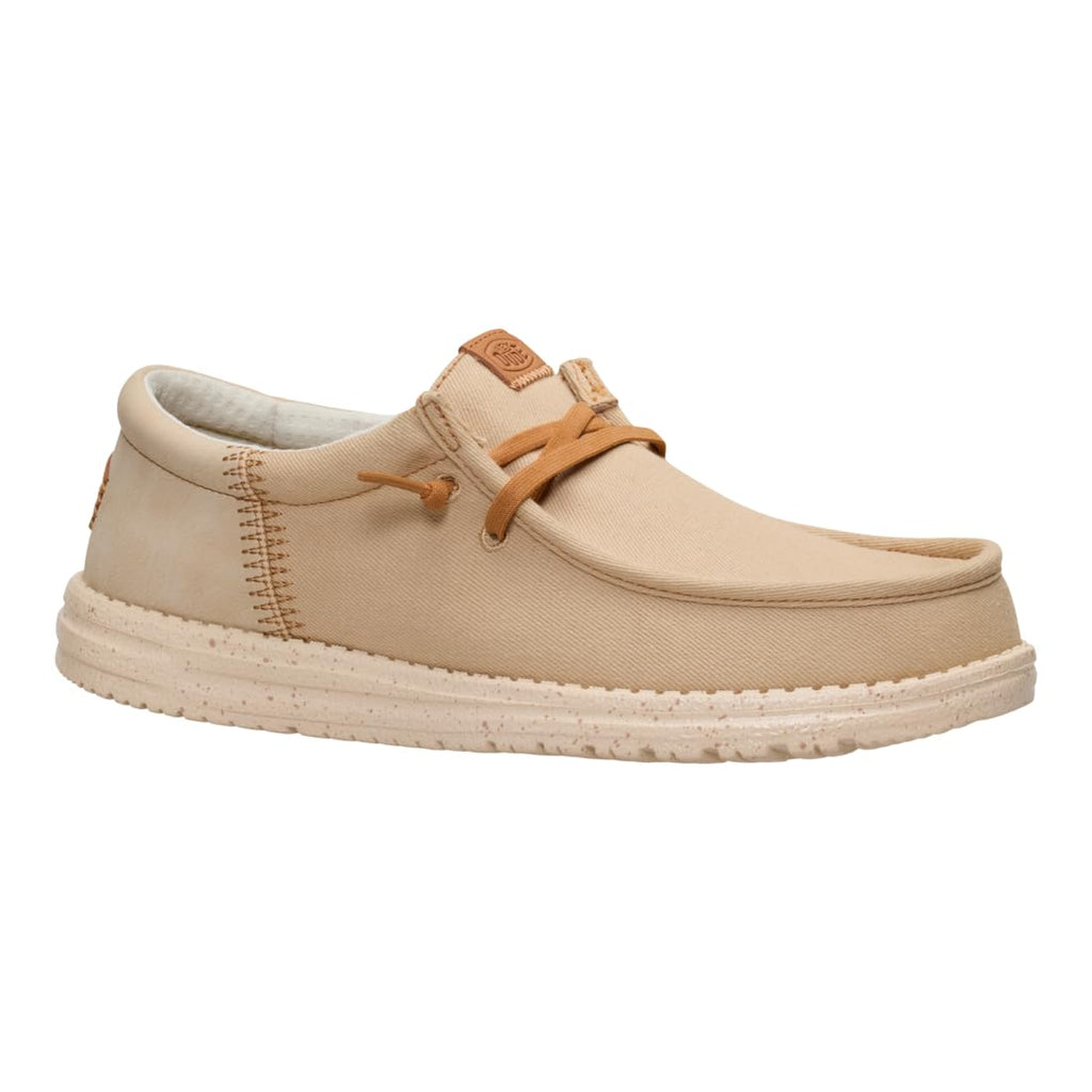 HEYDUDE Wally Funk Denim Incense 7, Men’s Shoes, Slip-on Loafers, Comfortable & Light-Weight