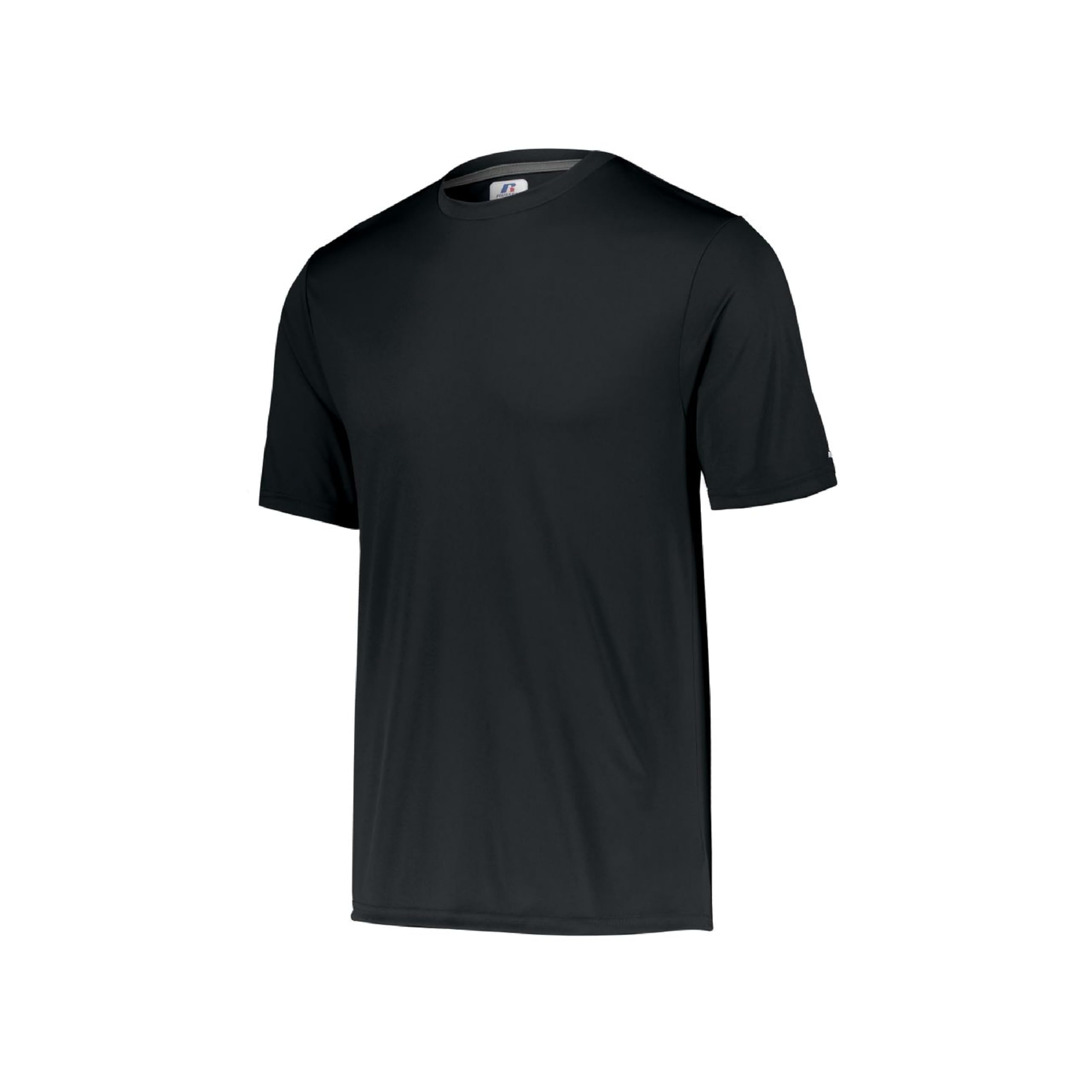 Russell Athletic Men's Short Sleeve Performance T-Shirt, Black, 4X-Large