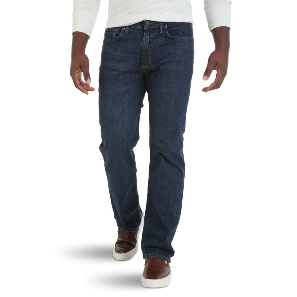 Authentics Comfort Flex Waist Relaxed Fit Jean, carbon, 48W x 30L