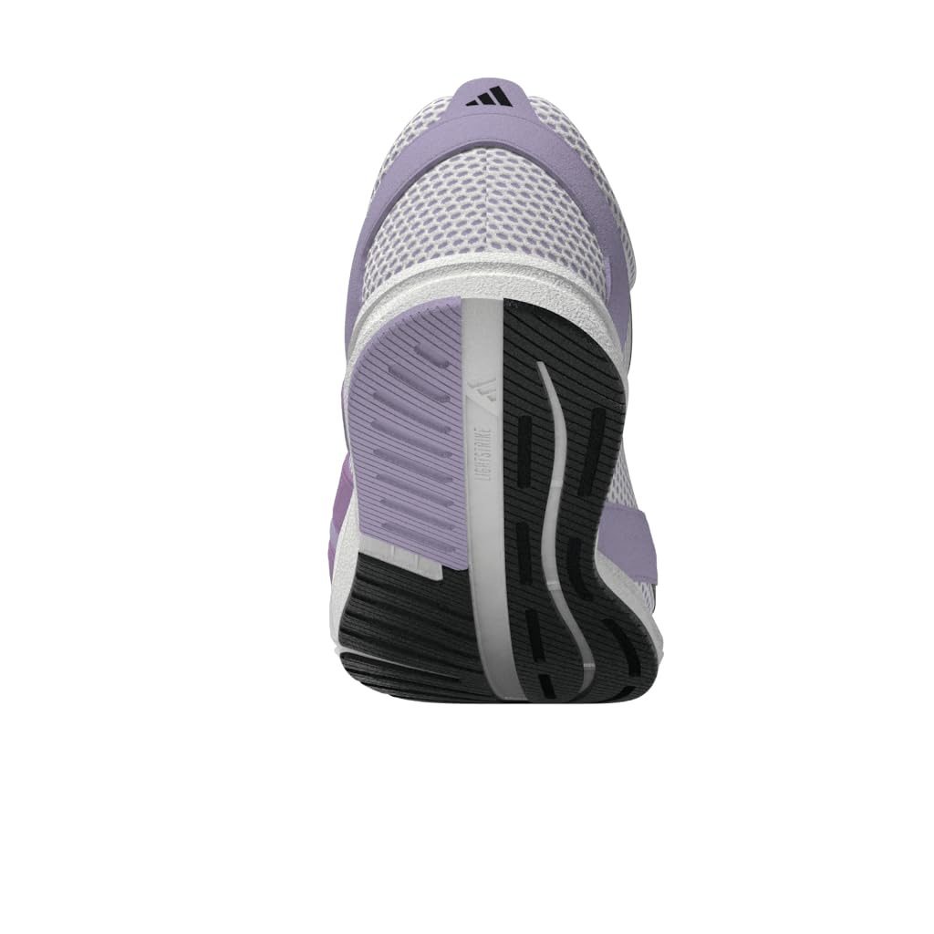 Adidas Women's Lightblaze LP, Powder Plum/Preloved Purple/Carbon, 7