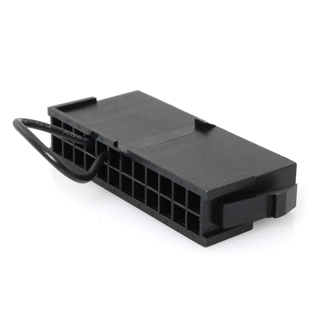 SQXBK 24-Pin ATX PSU Jumper Bridge 4PCS 24-Pin ATX Power Supply Jumper Bridge Tool PSU Test Starter