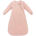 PurComfy Supersoft Long Sleeve Sleep Sack 1.0 TOG, Premium Baby Sleeping Bag 2-Way Zipper Sleep Sack with Sleeves 6-15 Month, Blush