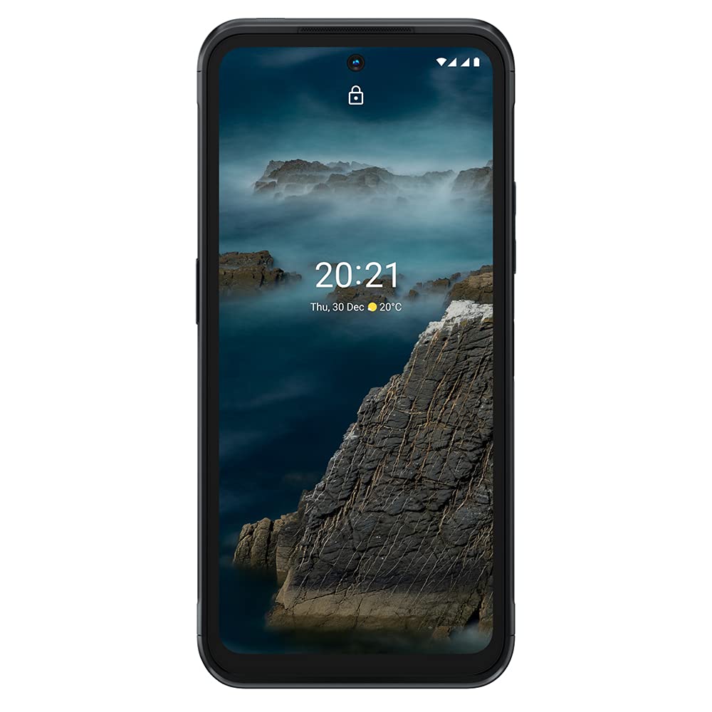 Nokia XR20 5G | Android 11 | Unlocked Smartphone | Dual SIM | 6/128GB | 6.67-Inch Screen | 48MP Dual Camera | Charcoal